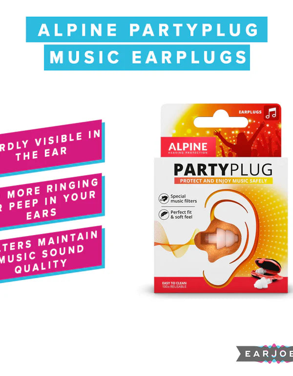 Alpine Partyplug Music Earplugs