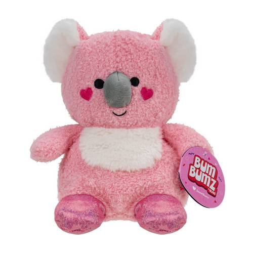 Bum Bumz 7.5" Sweet Valentine's Plush - Killian the Pink Koala