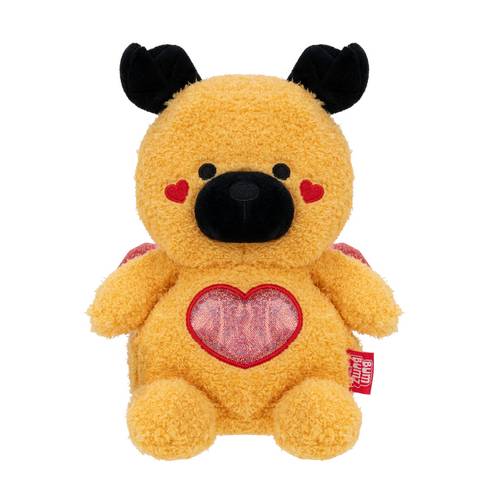 Bum Bumz 7.5" Sweet Valentine's Plush - Prescott the Pug Dog