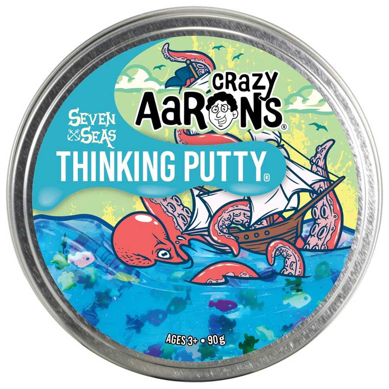 Crazy Aaron's Thinking Putty Seven Seas