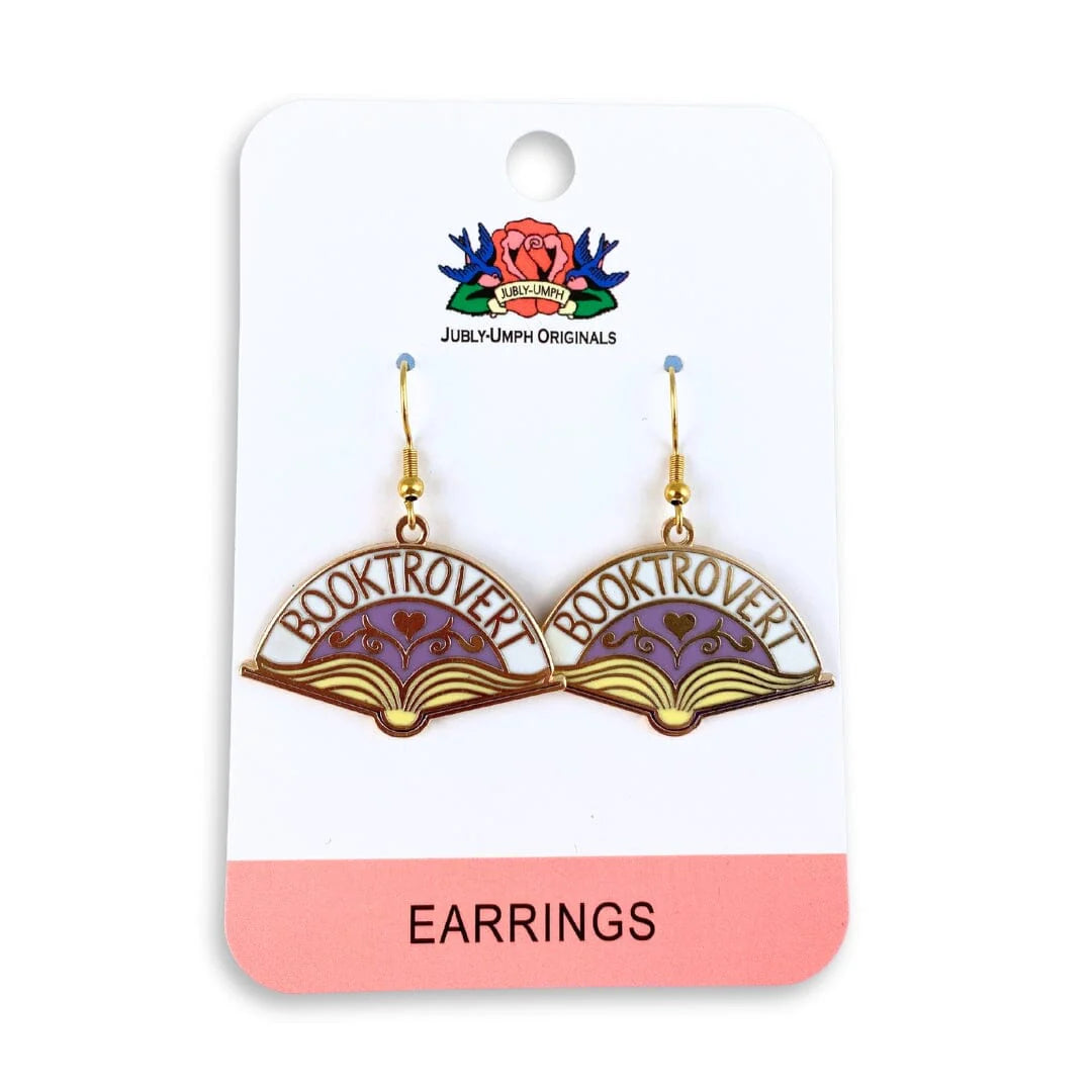 Jubly-Umph_Booktrovert_Earrings_card