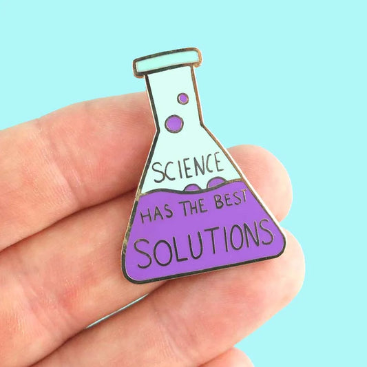 Jubly-Umph- Science Has The Best Solutions Lapel Pin