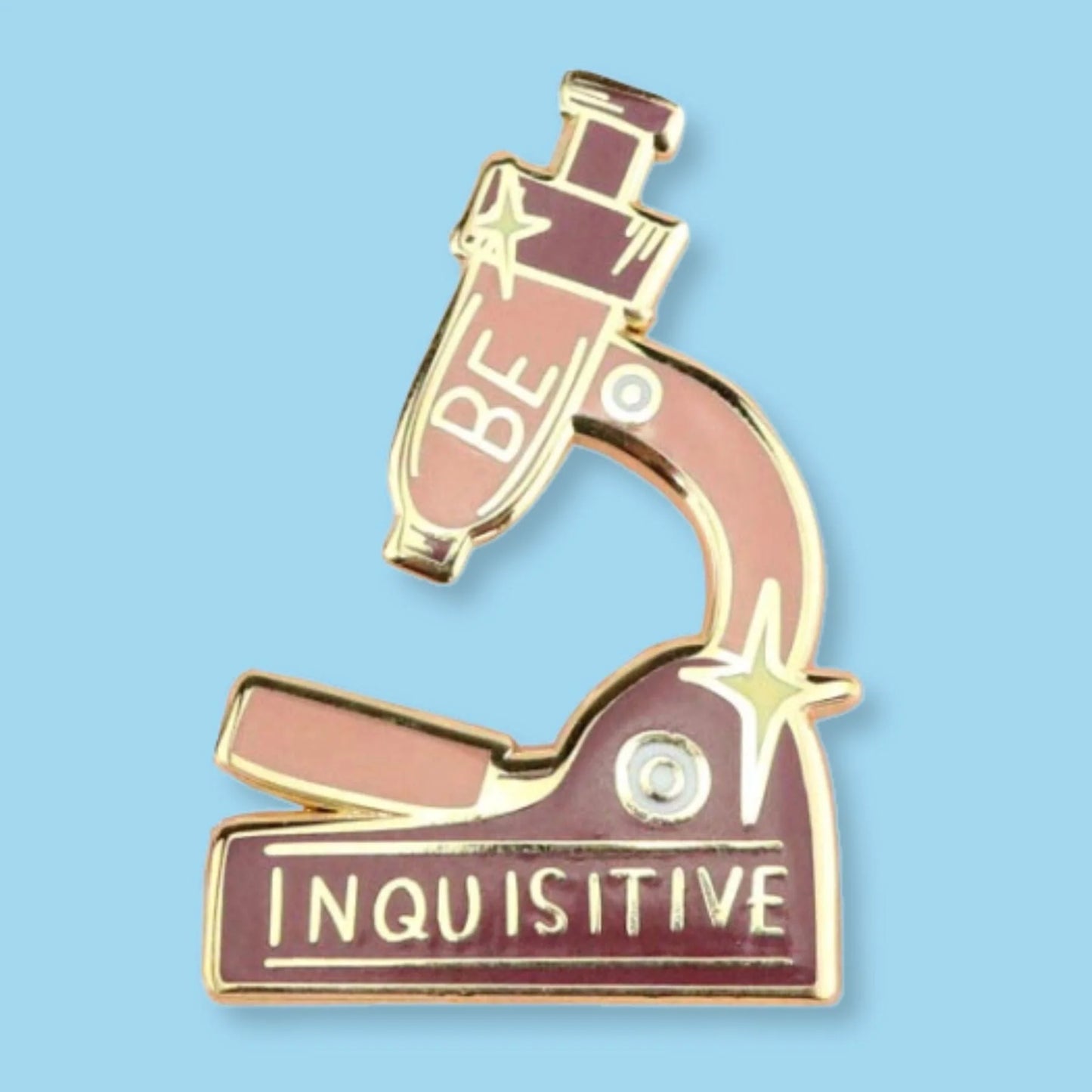 'Be inquisitive' Lapel Pin- Jubly-Umph