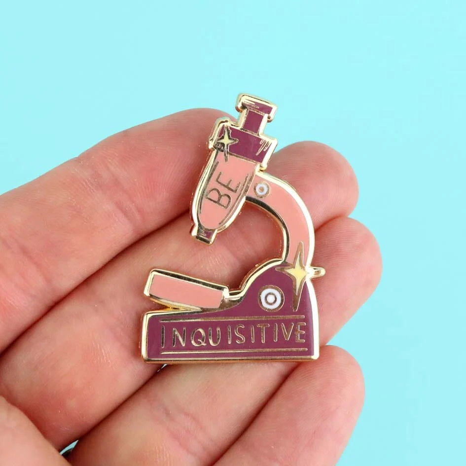 Jubly-Umph- Be inquisitive Lapel Pin