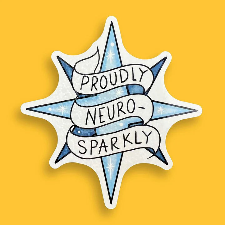 Jubly_umph_sticker_Proudly_neuro_sparkly