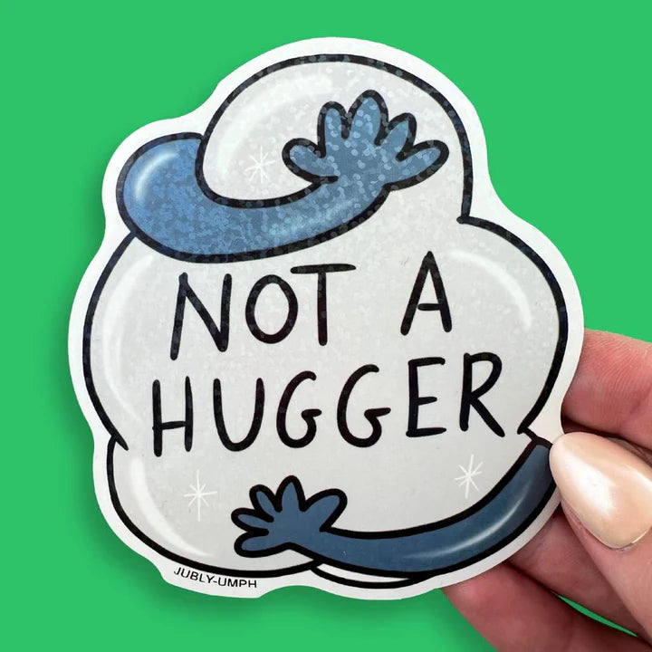 Jubly_umph_sticker_not_a_hugger