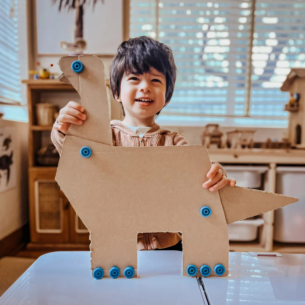 Makedo Upcycled Cardboard Construction Toolkit- Starter