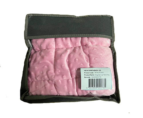 Weighted Lap Blanket Pink 2.5 kg