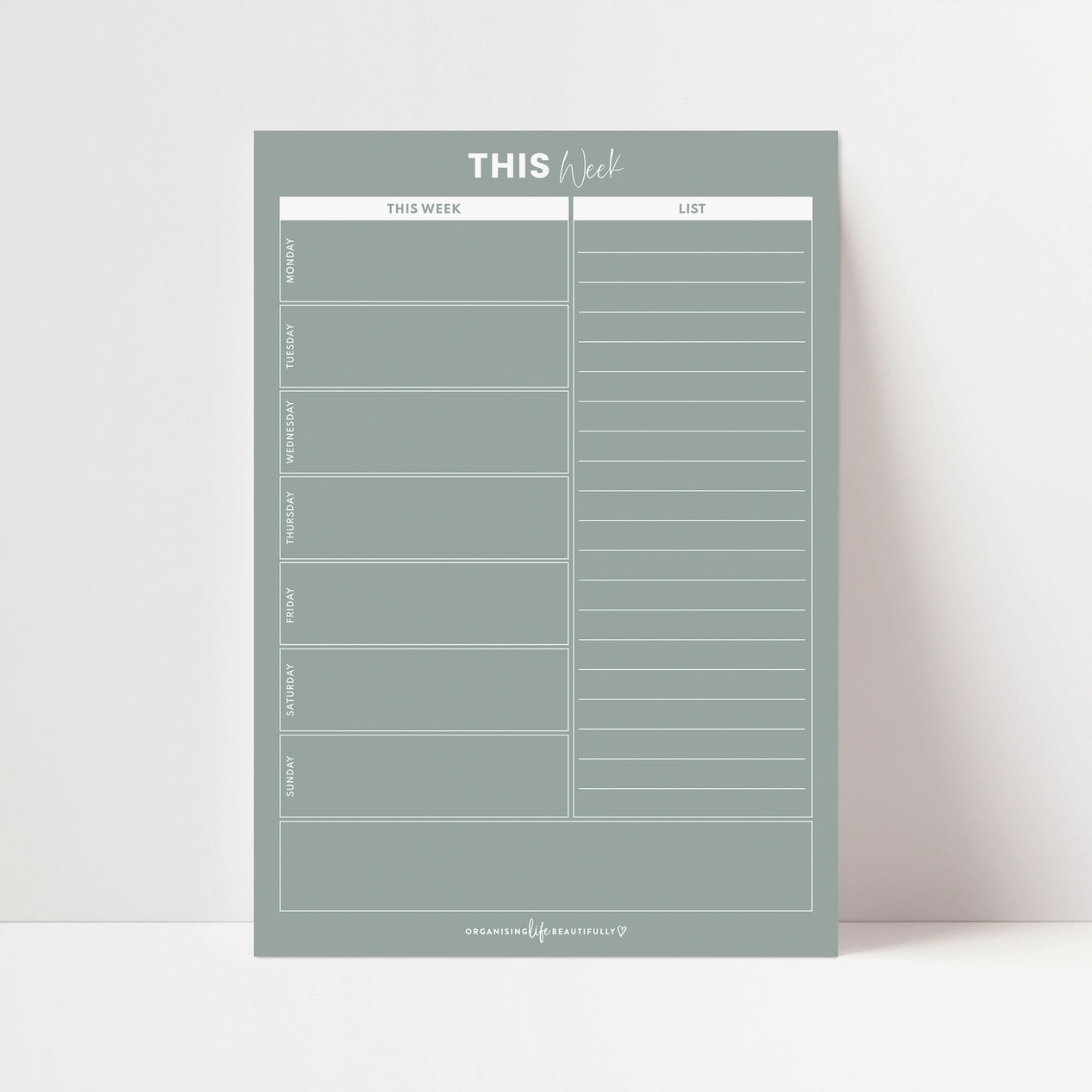 Organising_life_beautifully_MagneticWeeklyPlanner_withHeadings_-Sage
