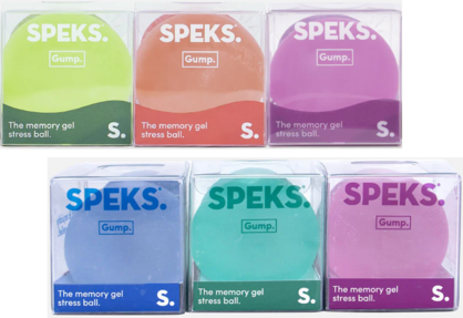 NEW!!! SPEKS. GUMP Memory Gel Squishies