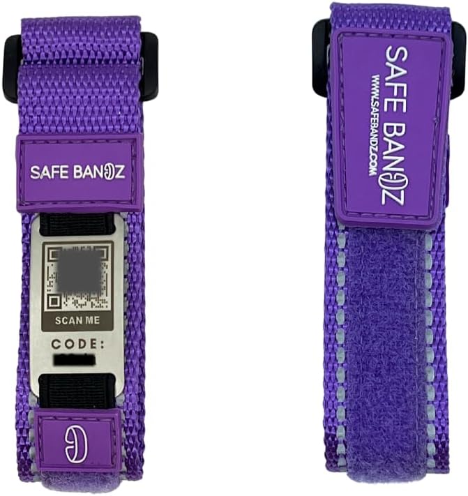 Safe_Bandz_purple__velcro_the_happy_giraffe.