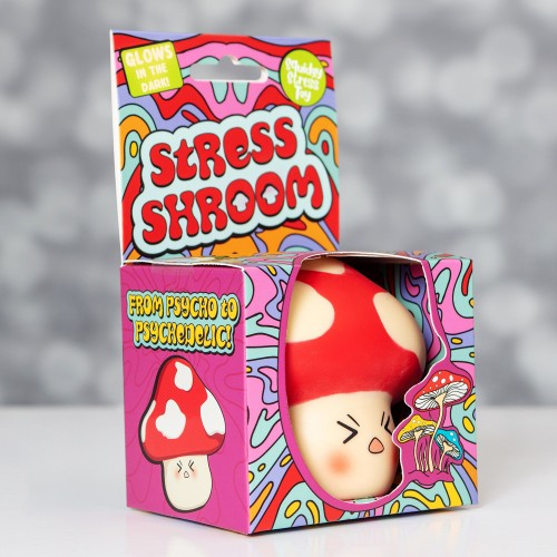 Stress Shroom- Glow in the Dark