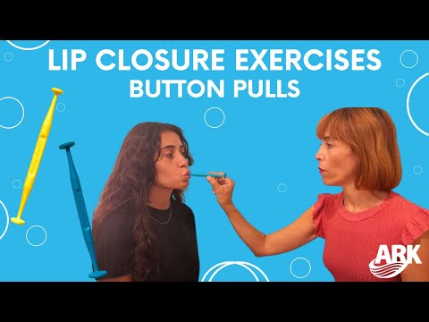 Button Pull Lip Closure Exercises with ARK's proButton